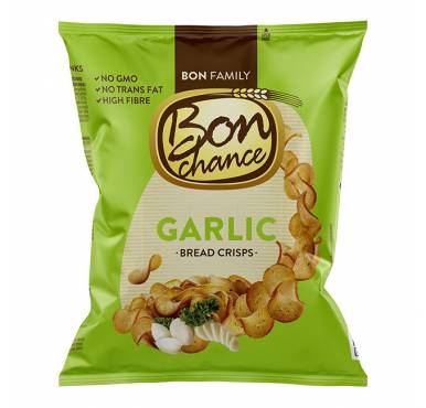 BON CHANCE bread crisps garlic 60g