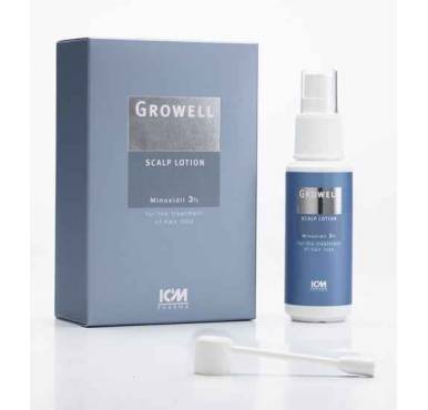 ICM growell 3% scalp lotion 60 ml