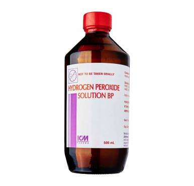 ICM hydrogen peroxide 3% solution bp 500 ml