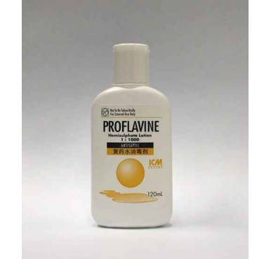 ICM proflavine hemisulphate lotion 1:1000 120 ml