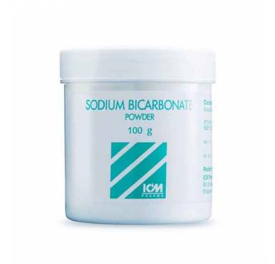ICM sodium bicarbonate powder bp 100 gm